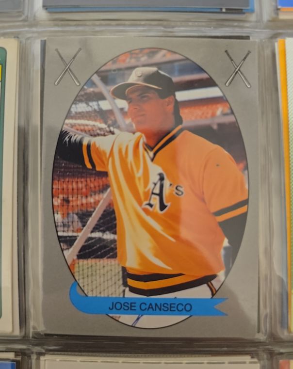1990 Pacific Cards & Comics #X Jose Canseco — front