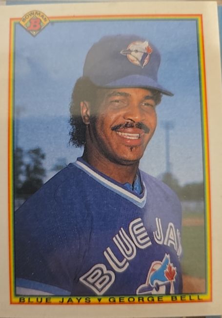 1990 Bowman #515 George Bell — front