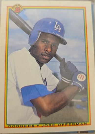 1990 Bowman #92 Jose Offerman — front