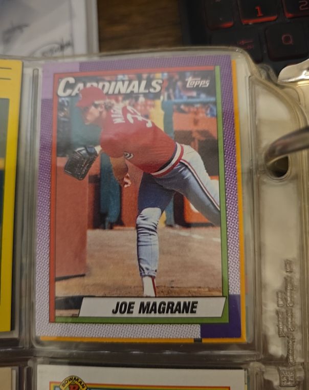 1990 Topps #578 Joe Magrane — front