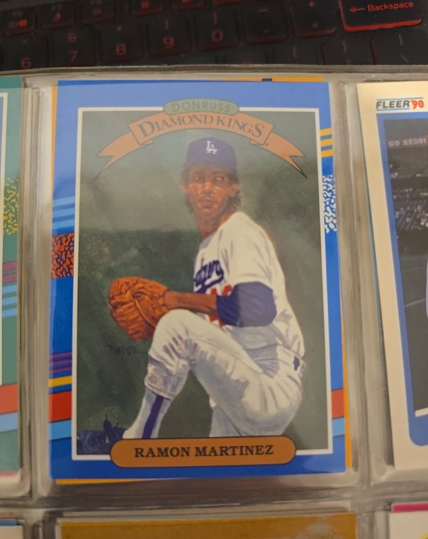1991 Donruss Diamond Kings #15 Ramon Martinez — front