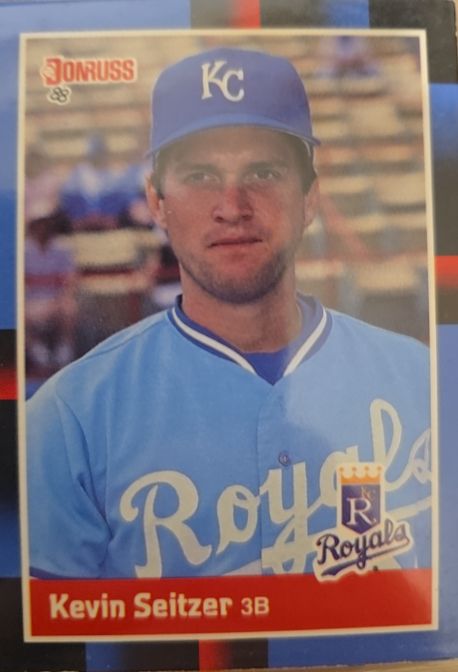 1988 Donruss #280 Kevin Seitzer — front