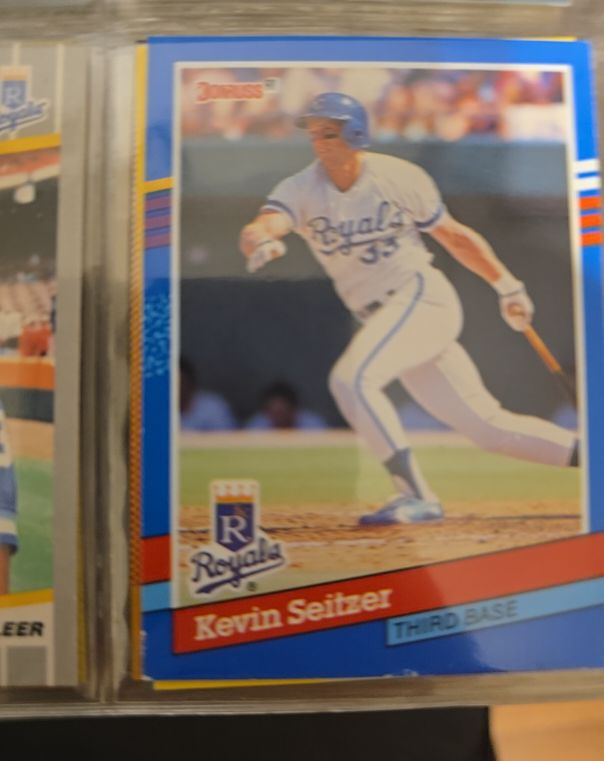 1991 Donruss #73 Kevin Seitzer — front