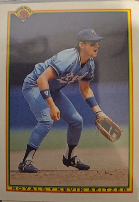 1990 Bowman #380 Kevin Seitzer — front
