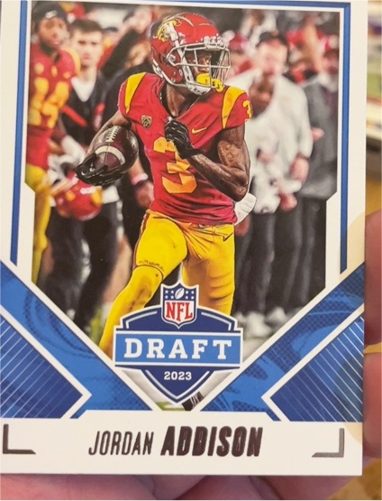 2023 Panini Score #8 Jordan Addison — front