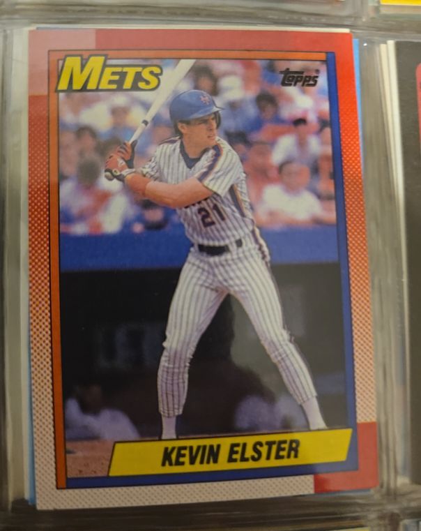 1990 Topps #734 Kevin Elster — front
