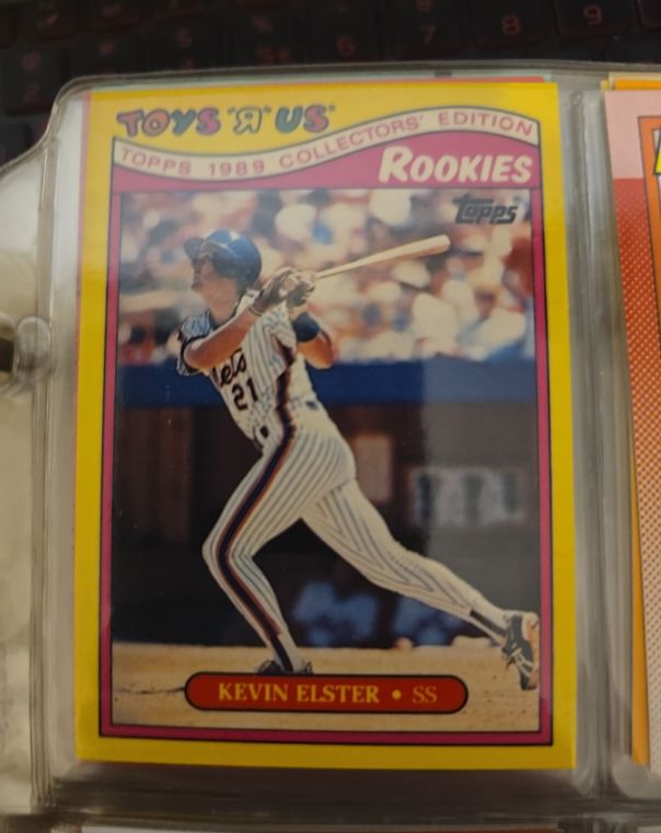 1989 Topps Toys R Us Rookies #7 Kevin Elster — front