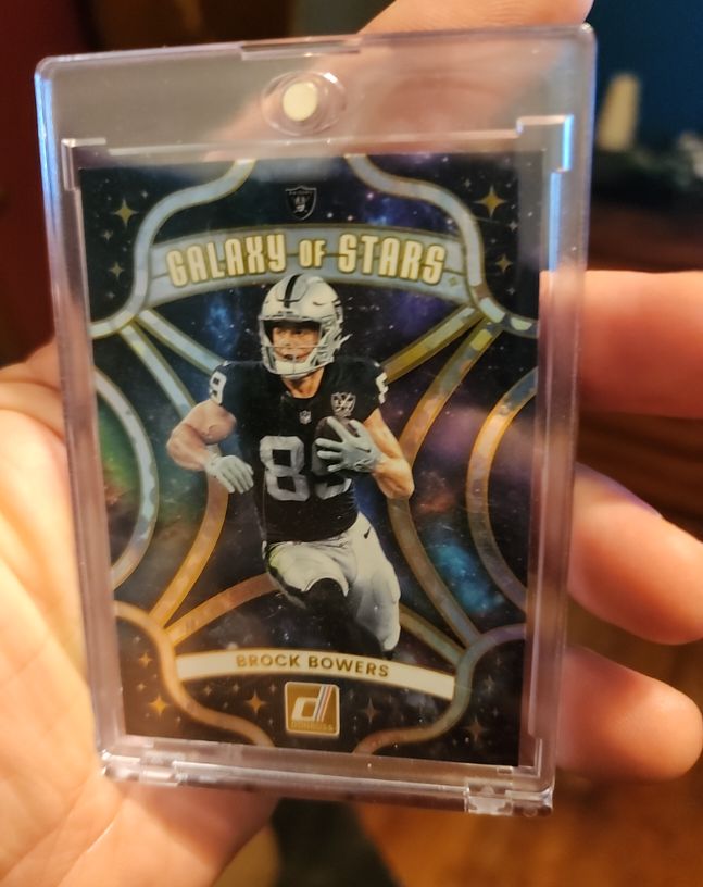 2025 Panini Donruss #11 Brock Bowers Galaxy of Stars — front
