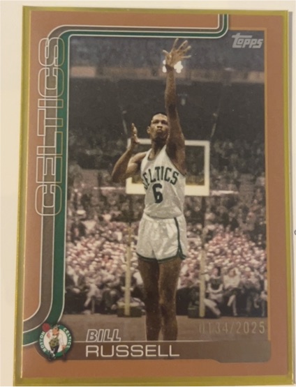 2025-26 Topps #251 Bill Russell — front