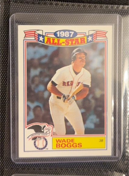 1987 Topps All-Star #4 Wade Boggs — front