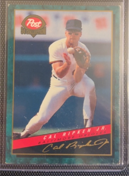 1994 Post #25 Cal Ripken Jr. — front