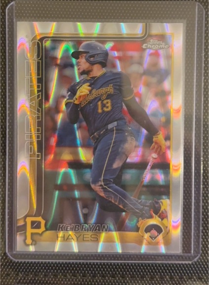 2025 Topps Chrome #196 Ke'Bryan Hayes — front