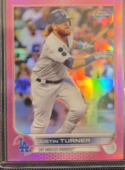 2022 Topps Chrome #194 Justin Turner — front