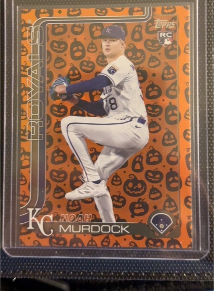 2025 Topps #ROYALS Noah Murdock — front