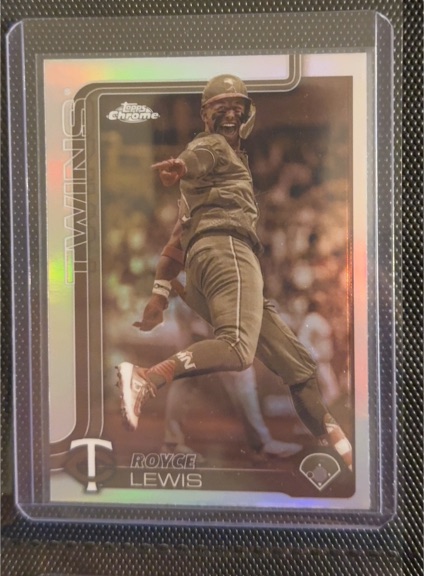 2025 Topps Chrome #254 Royce Lewis — front