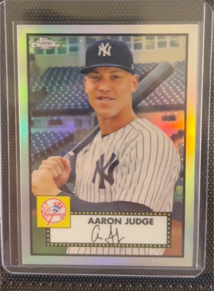 2021 Topps Chrome Platinum Anniversary #142 Aaron Judge — front
