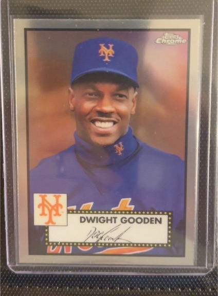 2021 Topps Chrome Platinum Anniversary #592 Dwight Gooden — front