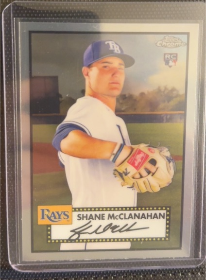 2021 Topps Chrome Platinum Anniversary #90 Shane McClanahan — front