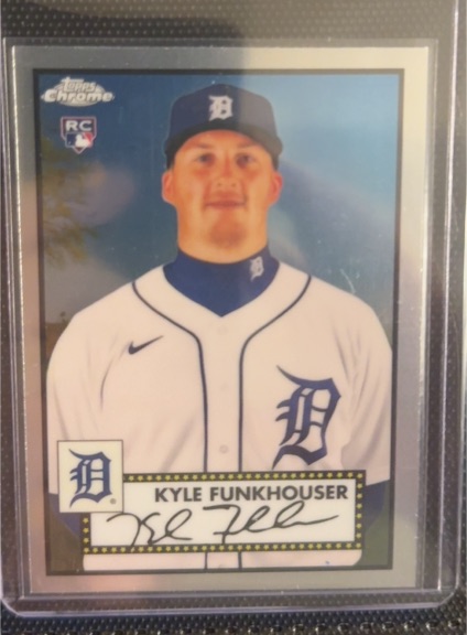 2021 Topps Chrome Platinum Anniversary #119 Kyle Funkhouser — front