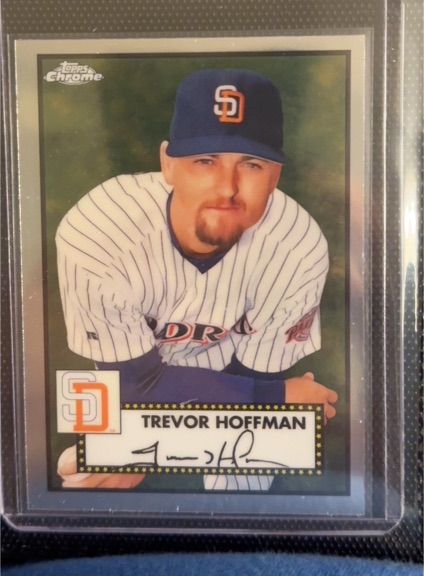 2021 Topps Chrome Platinum Anniversary #642 Trevor Hoffman — front