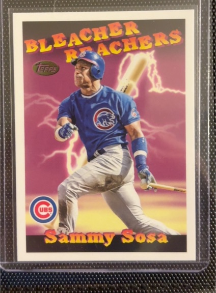 2025 Topps Update #BR-6 Sammy Sosa Bleacher Reachers — front