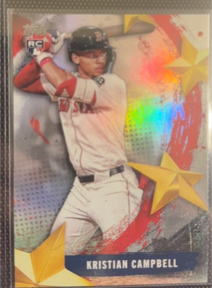 2025 Topps Stars of MLB #SMLB-62 Kristian Campbell — front