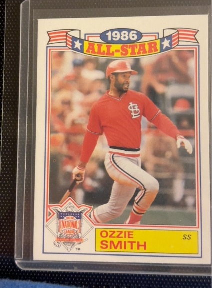 1987 Topps #5 Ozzie Smith — front