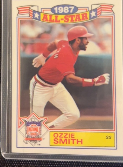 1987 Topps #5 Ozzie Smith — front
