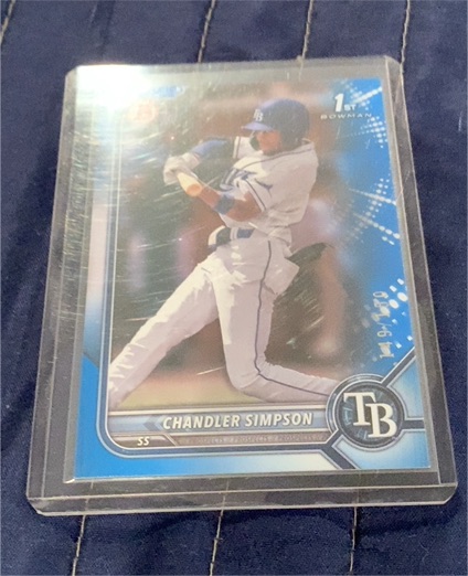 2022 Bowman Draft Chrome #BDC-26 Chandler Simpson — front