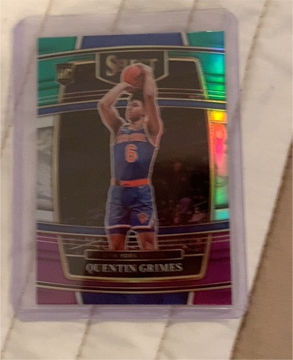 2021-22 Panini Select #24 Quentin Grimes — front