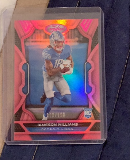 2022 Panini Certified #116 Jameson Williams — front