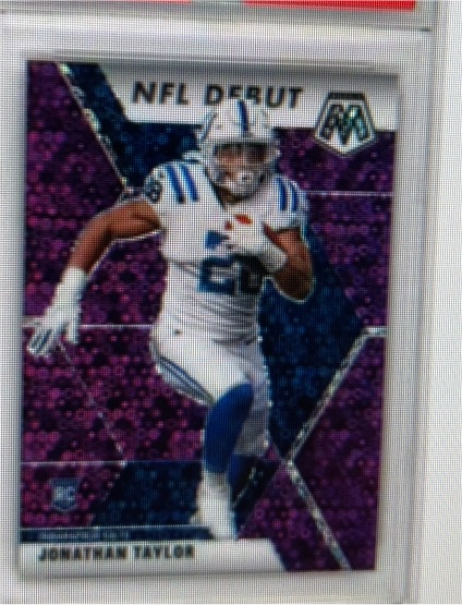 2020 Panini Mosaic NFL Debut #Jonathan Taylor — front