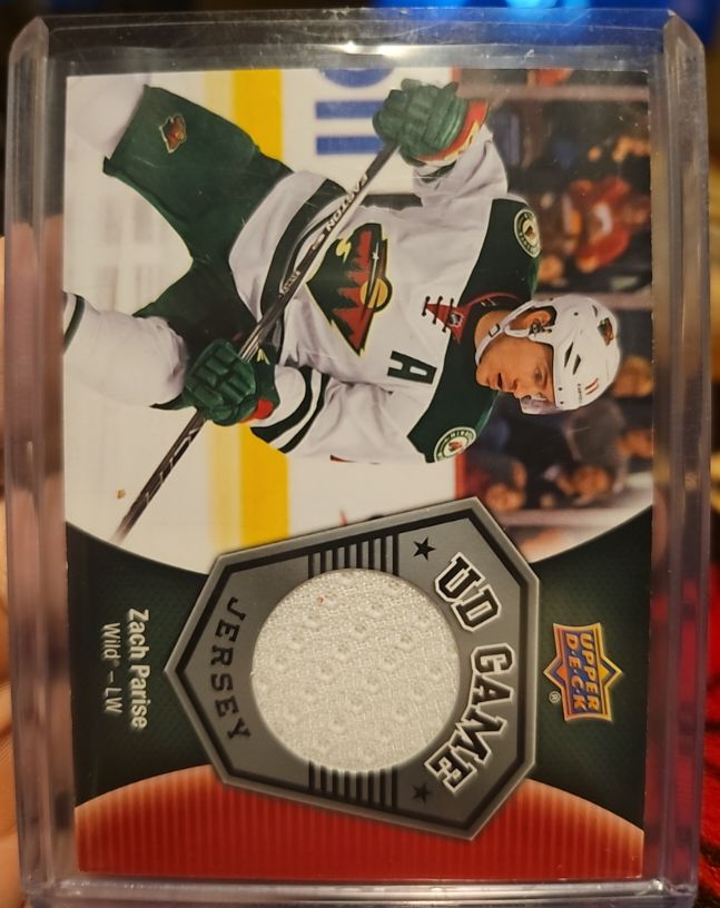 2016-17 Upper Deck Game Jersey #GJ-ZP Zach Parise — front