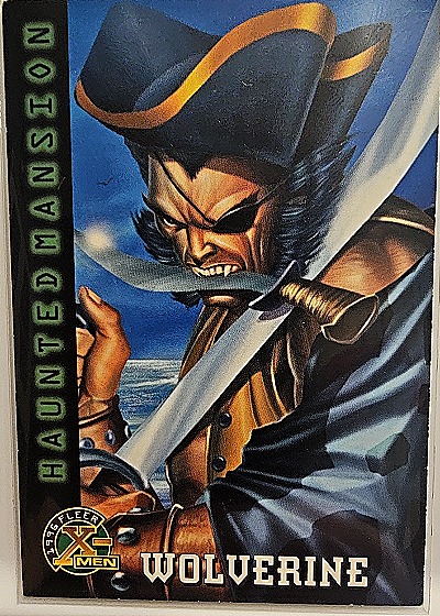 1996 Fleer X-Men Haunted Mansion #99 Wolverine — front