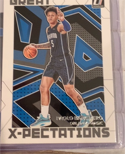 2022-23 Panini Donruss #7 Paolo Banchero Great X-Pectations — front