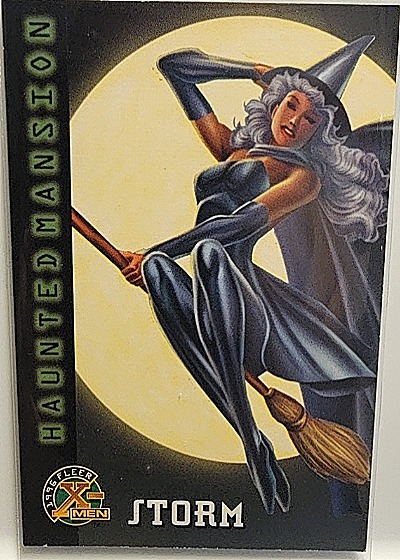 1996 Fleer Ultra X-Men #98 Storm Haunted Mansion — front