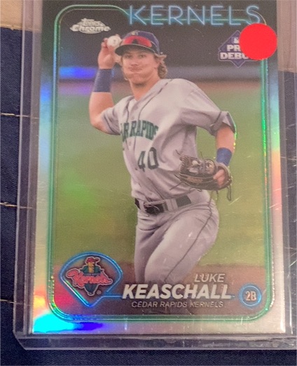 2024 Topps Chrome Pro Debut #PD-125 Luke Keaschall — front