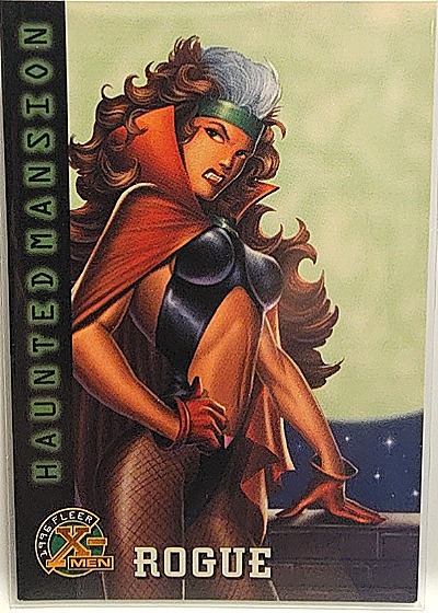 1996 Fleer X-Men Haunted Mansion #97 Rogue — front