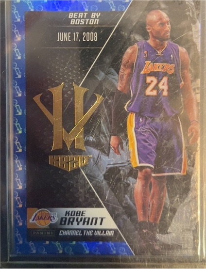 2015-16 Panini Kobe Bryant HeroVillain Channel the Villain #24 — front