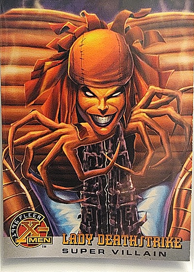 1996 Fleer X-Men #67 Lady Deathstrike — front