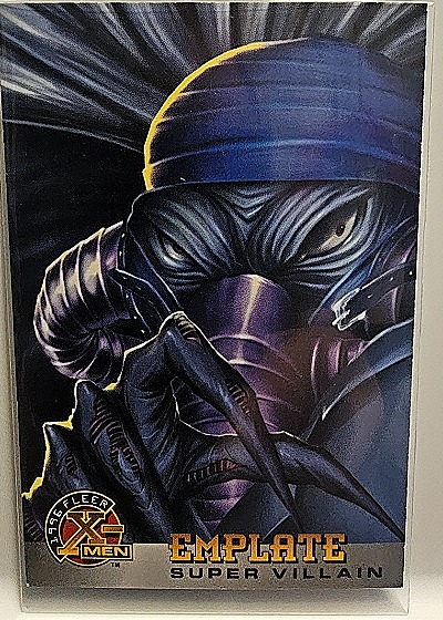 1996 Fleer Marvel X-Men #64 Emplate — front