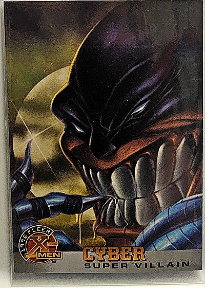 1996 Fleer X-Men #63 Cyber — front