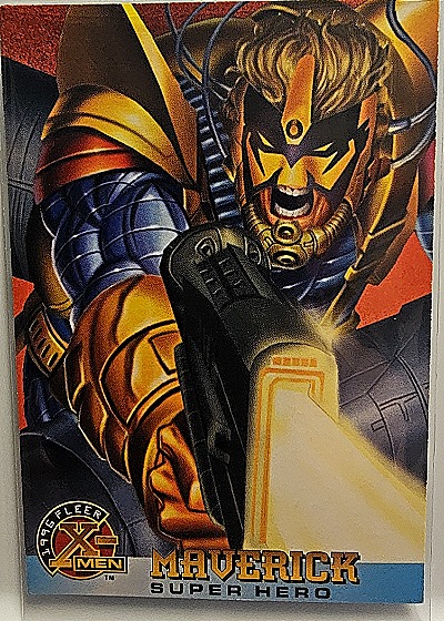 1996 Fleer Marvel X-Men #56 Maverick — front