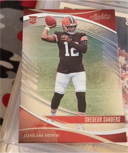 2025 Panini Absolute #177 Shedeur Sanders — front