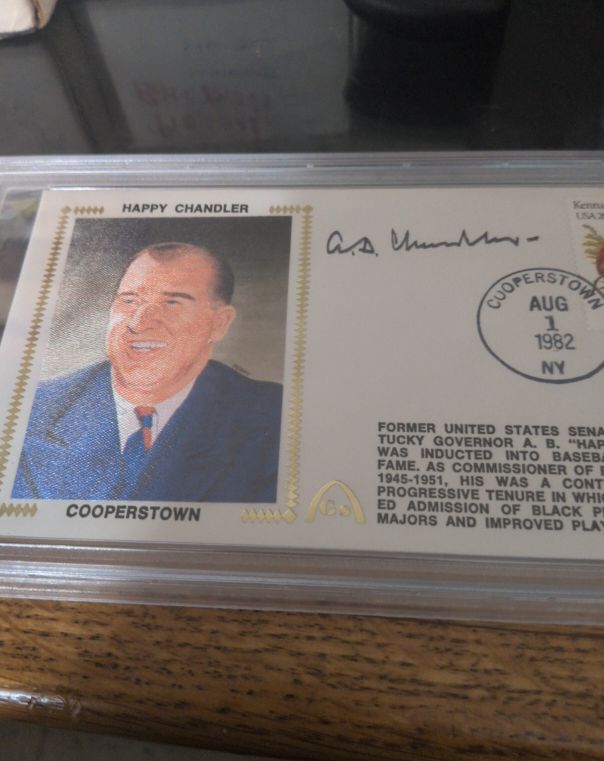 1982 Gateway Cachet #A. B. Happy Chandler — front