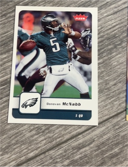 2006 Fleer #73 Donovan McNabb — front