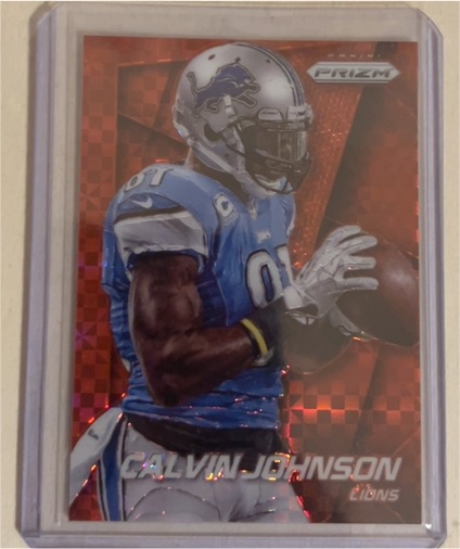 2014 Panini Prizm #243 Calvin Johnson — front