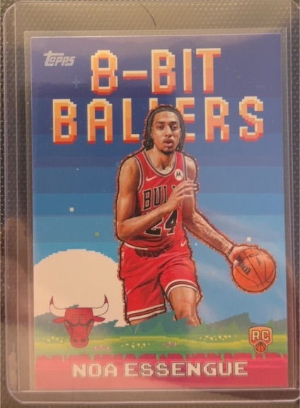 2025-26 Topps #8B-38 Noa Essengue 8-Bit Ballers — front