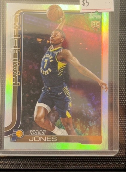 2025-26 Topps #239 Kam Jones — front
