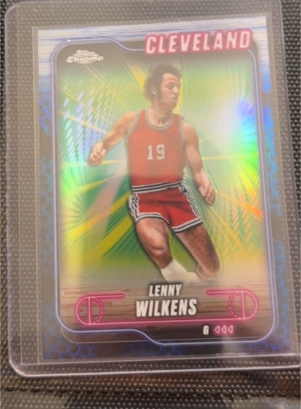 2024-25 Topps Chrome #14 Lenny Wilkens — front